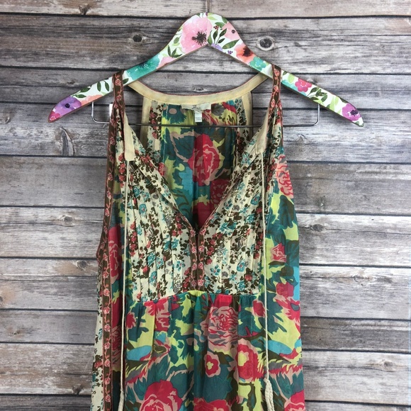 *SOLD* Joie Size Medium Shara Top Floral Pink iG13 - Picture 4 of 8